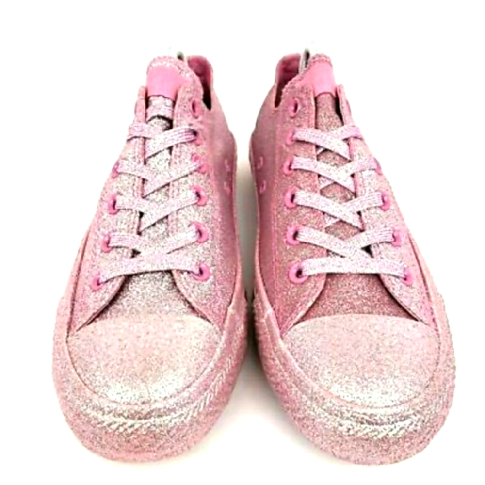 💎💥Pink glitter Converse💥💎 - Picture 2 of 5